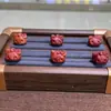 Ciprés de Sangre Cabeza de Gatito Accesorios para el Cabello Hecho a Mano Juguete DIY Pulsera Collar Colgante de Cuenta Joyería Accesorios de Dibujos Animados
