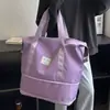 Bolsa de viaje para ropa de gran capacidad, bolsa de equipaje con ruedas portátil, bolsa para viajes de negocios de corta duración, bolsa de tela Oxford para maternidad y gimnasio