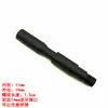 Tubo metálico de extensão com dente invertido côncavo e convexo de 14mm tubo de emenda tubo de extensão Jinming 9ª geração 10ª geração 556 mecanismo de percussão fina caixa metálica Si Jun