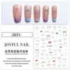 Novo Estilo Quente Adesivos de Nail Art Adesivos Doce Fita Laço Série DIY Adesivos de Unha Fábrica Atacado Ins