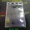 Portatarjetas Transparente Portacarnet de Trabajo B2 Funda de Goma Blanda Etiqueta Colgante para Insignia Pase de Exposición Portatarjetas de Material de Almacén Película Suave