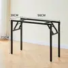 Mesa Plegable Simple Pata de Resorte Mesa Plegable Pata de Mesa Soporte de Hierro Forjado Pata de Mesa Marco de Escritorio Soporte de Resorte