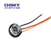 Conector de fio para soquete de lâmpada LED de carro BA15S/1156/1157 chicote de fiação do soquete da lâmpada de seta suporte da lâmpada