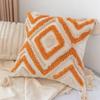 Funda de Almohada Bordada con Borlas y Botones Estilo Bohemio Ins Moda Simple Artesanía Borla Sala de Estar Sofá Habitación de Muestra Almohada
