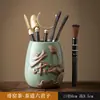 Juego de Seis Piezas para Ceremonia del Té, Juego de Té Kung Fu, Accesorios Completos para Ceremonia del Té, Mesa de Té, Bandeja de Té, Tazas de Té
