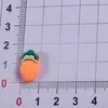 Acessórios de frutas de resina de cor sólida criativos para atacado, kits de materiais DIY feitos à mão, tiaras, acessórios de cabelo, adesivos