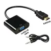 Yushuo conversor hdmi para vga vga Áudio Vídeo HDMI notebook desktop set-top box cabo de exibição
