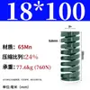 Módulo de Mola de Compressão Mola de Compressão Módulo Doméstico 65Mn Mola Tf Fio Plano de Alta Resistência Compressão Padrão Japonês Mola Retangular