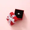 Caixa de Joias Exquisita com Laço em Estoque Caixa para Brincos Pulseiras Caixa de Embalagem para Anéis Caixa de Presente para Ornamentos Colares