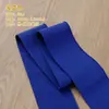 Cuello de Borde Elástico Acanalado Tejido de Punto Empalmado de una Sola Capa con Puños Extensos de Polo con Hilo Cuello Plano de Máquina