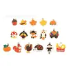 Accesorios de Joyería para Acción de Gracias DIY Pavo Erizo Búho Colgante de Aceite Goteando Aleación Cadena de Teléfono Móvil Colgante de Llavero