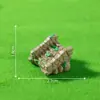 Micro-Paisaje Creativo Tablero de Madera Valla de Piedra Puente Corto Jardinería Paisajismo Decoración DIY Accesorios Botella Ecológica Pequeños Adornos