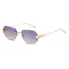 Gafas de Sol Sin Marco para Mujer, Estilo de Alta Gama, Nuevo Modelo 2026, Protección UV, Gafas para Vacaciones en la Playa, Gafas de Sol Estilo Europeo y Americano para Hombre