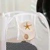 Cesta Plegable de Malla para Ropa Sucia, Cesta de Almacenamiento Simple de un Solo Color, Cesto para Ropa Sucia, Cesta de Lavandería para Baño del Hogar, Cesta para Artículos Varios