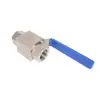 Válvula de Bola de Varilla Trefilada en Frío con Rosca Interna de Acero Inoxidable Marca Roke Alta Presión Resistente a la Corrosión Material 316 1/4"-1"