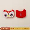 Tendência Nacional Desenho Animado Pelúcia Enchida com Algodão Boneca Acessórios Acessórios Ano do Cavalo Broche Decorativo Despertar do Leão Gato da Sorte Acessórios de Ano Novo