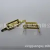 Aleación de Zinc Electrochapada Puente de Arco Dorado Accesorios para Equipaje Papelería Accesorios para Cuadernos