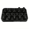Forma de Gelo de Silicone com Caveira 3D Transfronteiriça Forma de Gelo de Silicone com Caveira 3D