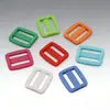Hebilla de Anilla D de Plástico Colorida, Hebilla Engrosada para Mochila, Clip Ajustable, Hebilla de Plástico para Equipaje, Hebilla de Tres Posiciones Accesorios al por Mayor