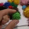 Bola de lana de color dorado de alta elasticidad mixta bola de lana de cebolla dorada hecha a mano creativa para niños DIY bola de lana de cebolla dorada ropa juguete bola de lana al por mayor