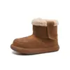 Botas de Nieve para Niñas 2025 Invierno Nuevos Zapatos de Algodón para Niños Forro Polar Engrosado Botas de Algodón Grandes Zapatos Antideslizantes para Niños