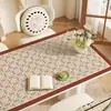 Jogo Americano Estilo Americano Impermeável e à Prova de Óleo Toalha de Mesa Sem Lavagem Novo Modelo 2026 Luxo Leve High-End Tapete de Proteção para Superfície de Mesa de Centro