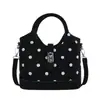 Bolso de lunares de alta gama para mujer, modelo nuevo 2026, bolso cruzado versátil para el día a día, bolso de mano súper popular, bolso tote pequeño
