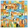 30 Marcadores de Livro de Animais, Cartões de Papel Criativos, Marcadores de Página para Leitura, Dobradores de Livro Essenciais para Alunos com Bom Aparência