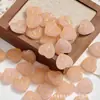 Tono Rosa Hada Vidrio Checo Estilo Retro Cuentas Geométricas Cuentas Sueltas Pulsera DIY Hecha a Mano Accesorios de Joyería