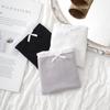 Ropa interior para mujer al por mayor Calzoncillos japoneses negros, blancos y grises para estudiantes, talla grande, cintura, cadera, ropa interior de algodón para mujer