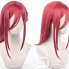 [Shengnai] Caballo leopardo de mil cortes Peluca de cosplay prisión azul Modelo cuero cabelludo artificial Peso: 351g