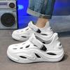 Cave Shoes Casal Verão 2024 Dung Feeling Baotou Chinelos Outer Wear Antiderrapante Sandálias de coco para esportes de praia