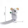 Lazer Koala Micro paisagem resina Kaola simulação criativa desenho animado decoração DIY acessórios de presente decorativo