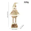 Tejido de Punto Elástico Hombres Niñas Muñecas Figuras Navidad Escena Nórdica Año Nuevo Decoración Adornos Transfronterizo