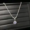 Colar de diamantes simulados com diamantes sintéticos de alta qualidade, corrente universal, corrente para suéter, zircônia cúbica sintética importada, sensação de alta qualidade