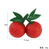 Brinquedo para alívio de estresse de nêspera, fruta simulada, brinquedo criativo de bola de farinha, fábrica atacadista de comércio exterior