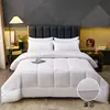 Relleno de edredón para ropa de cama de hotel, tela de algodón 100% peinado de 40s con bordes cosidos a doble puntada, adecuado para primavera, otoño e invierno en casas de huéspedes