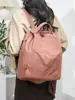 Mochila para Mulheres, Estilo Novo Casual Estudante Bolsa Escolar, Grande Capacidade, Estilo Coreano da Moda Mochila de Nylon para Viagem ao Ar Livre e Trajeto para o Trabalho para Mulheres