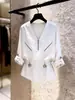 Top de mujer único, hermoso y súper elegante, nuevo diseño francés de verano 2026, moda nicho, ropa elegante para mujer