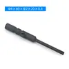 Yitao 800-Palabras Cabezal de Destornillador Eléctrico Cabezal de Destornillador Eléctrico 3C Cabezal de Destornillador de Cabeza Plana Cabezal de Destornillador con Mango de 4 mm