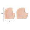 Fornecido Diretamente pelo Fabricante, Protetores de Silicone Anti-Rachaduras para Calcanhar para Prevenir Dor e Ressecamento nos Calcanhares, Protetores Hidratantes, Palmilhas Completas para Absorção de Choque nos Pés