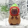 Colgante Llavero Mochila Capibara Figurita Capibara Caja Sorpresa Colgante Llavero de Coche Exquisito Mayoreo