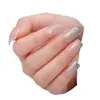 Zhengxiang Pegatinas para Uñas Nuevas Transfronterizas Película de Esmalte Impermeable Pegatinas para Uñas de Celebridades de Internet Europeas y Americanas Cobertura Total Amazon Mayorista