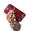 Cadena Colgante para Teléfono Móvil Bodhi con Diseño de Garra de Gato y Flor de Loto Colgante Corto para Hombres y Mujeres Cordón Anti-pérdida Colgante de Muñeca para Funda de Teléfono Móvil