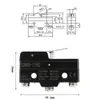Microinterruptor LXW5 LXW5-11N1 11G1 G2 N1 N2 M D1 Interruptor de Límite Interruptor de Recorrido
