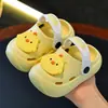 Crocs de Verano para Niños Niños Niñas Bebés Sandalias Antideslizantes de Dibujos Animados para Interiores y Exteriores Sandalias de Playa
