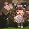 Boneca Cheia 28cm Boneca Expressão Engraçada Fofa Boneca Feia Fofa Corpo Inteiro Vinil Olho 3D 5 Articulações Brinquedo Infantil