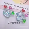 Desenho Animado Coroa Brilhante Fina DIY Capa de Celular de Gel Creme Cordão de Grampo Flor de Sapato Pingente Acessórios de Papelaria Acessórios de Resina