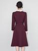 2513405-Nanyou Vestido de Banquete de Alta Calidad para Ocasión Formal Vestido de Cintura Otoño e Invierno Nuevo Delgado Dobladillo en A Mujer