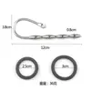 Vibrador Metal Olho de Cavalo Sm Brinquedo Alternativo Massageador de Próstata Dispositivo de Masturbação Masculina Bastão de Expansão Uretral Masculino